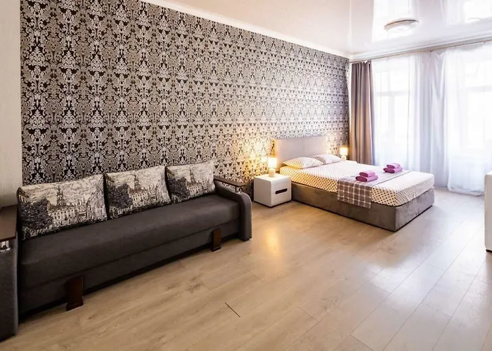 Apartmán With 2 Bedroom Near Opera House Gorodotska 27 Str With Parking Lvov