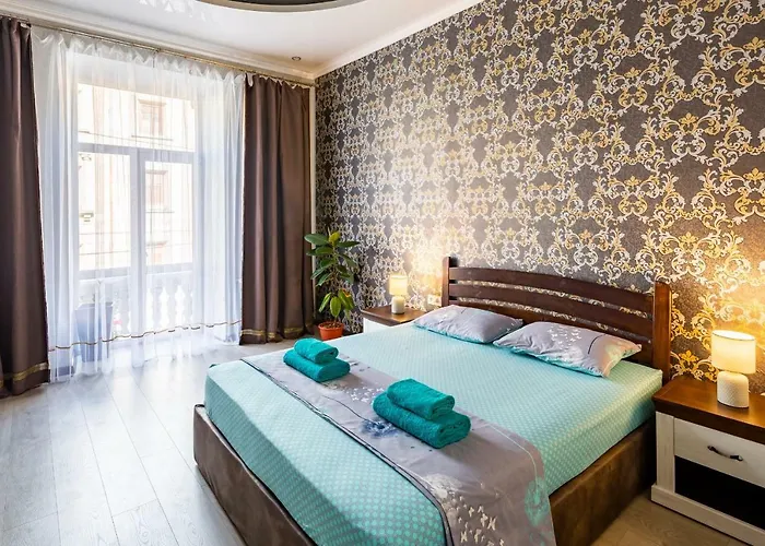 Apartamento With 2 Bedroom Near Opera House Gorodotska 27 Str With Parking Leópolis