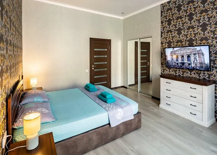Lejlighed With 2 Bedroom Near Opera House Gorodotska 27 Str With Parking Lviv